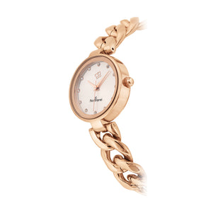 ROSE GOLD VINTAGE VERO SOCIAL ANALOG WATCH