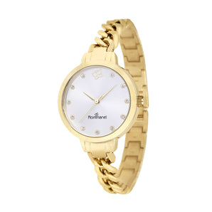GOLD CHAINED ANALOG WATCH