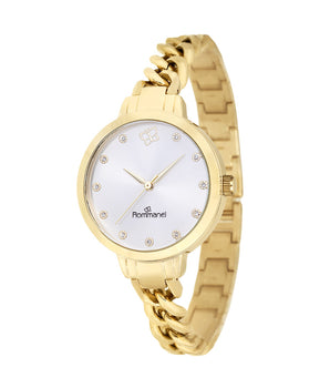 GOLD CHAINED ANALOG WATCH