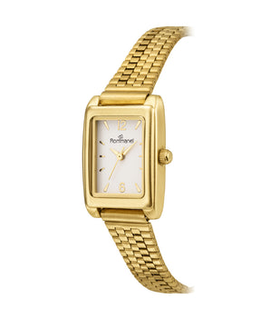 GOLD-TONE ANALOG DRESS WATCH