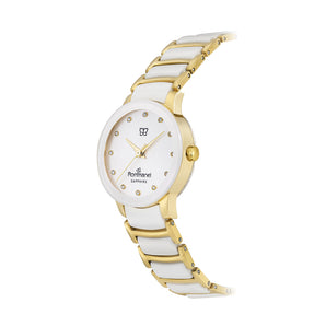 GOLD BLANCHE SOCIAL ANALOG WATCH