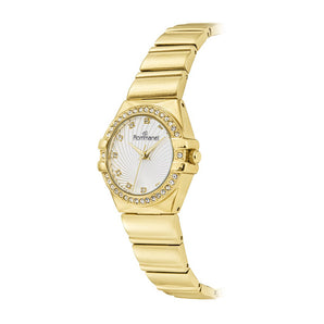 GOLD TIMELESS ANALOG WATCH