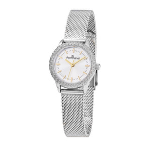 SILVER 925 MESH ANALOG WATCH