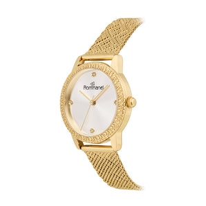 GOLD-TONE ANALOG DRESS WATCH