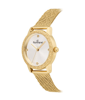 GOLD-TONE ANALOG DRESS WATCH
