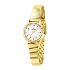 GOLD BACK IN TIME ANALOG WATCH