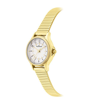 GOLD BACK IN TIME ANALOG WATCH