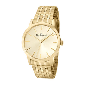 GOLD GOLDEN HOUR ANALOG WATCH