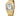 GOLD BOLD ROMAN NUMERALS ANALOG WATCH