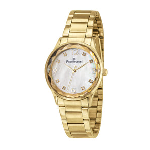 GOLD SIMPLE TIMELESS ANALOG WATCH