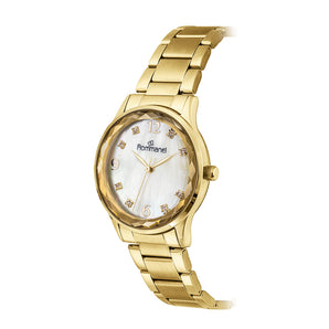 GOLD SIMPLE TIMELESS ANALOG WATCH