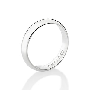 SILVER 925 MEDIUM WEDDING BAND