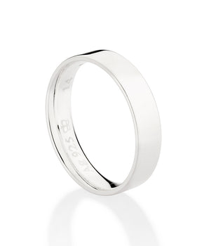 SILVER 925 SOLID WEDDING BAND