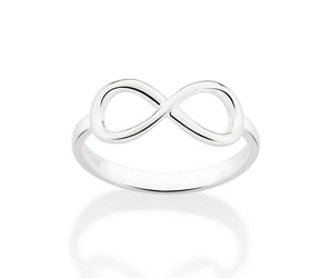 SILVER 925 FOREVER SKINNY RING
