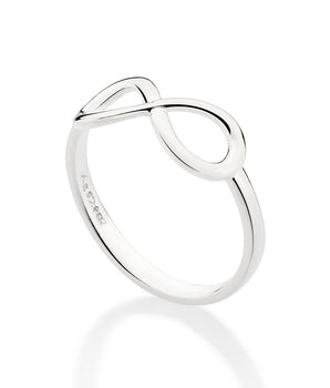 SILVER 925 FOREVER SKINNY RING