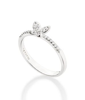 SILVER 925 MINI BUTTERFLY RING