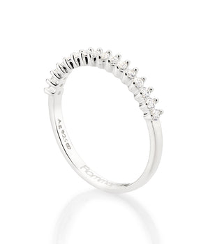 SILVER 925 STUDDED RING
