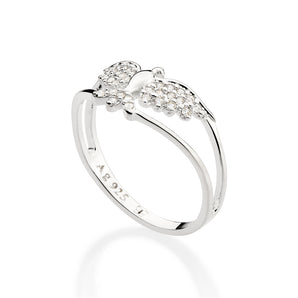SILVER HOLY SPIRIT DOVE RING