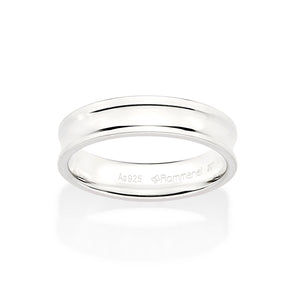 SILVER SIMPLE WEDDING BAND