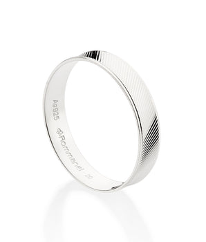 SILVER TEXTURED WEDDING BAND