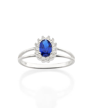 SILVER 925 MAGIC SOLITAIRE RING