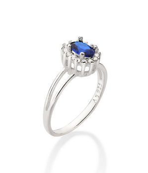 SILVER 925 MAGIC SOLITAIRE RING
