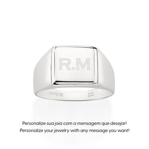 SILVER 925 SQUARE RING