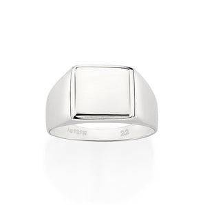 SILVER 925 SQUARE RING