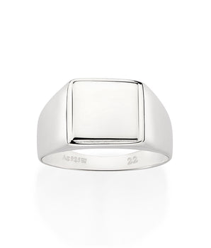 SILVER 925 SQUARE RING