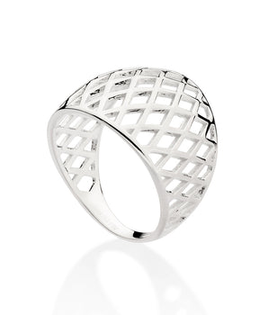 SILVER 925 UNKNOWN WAYS MAXI RING