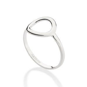 SILVER 925 HOLLOW CIRCLE RING
