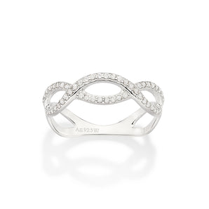 SILVER 925 INFINITY RING