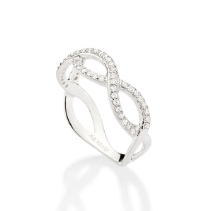 SILVER 925 INFINITY RING