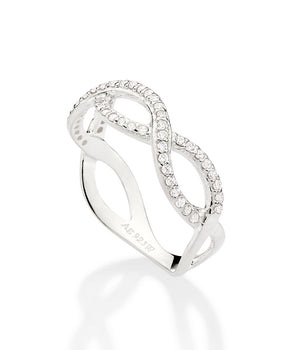 SILVER 925 INFINITY RING