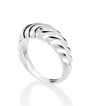 SILVER 925 HOLLOWED OUT RING