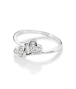 SILVER 925 DOUBLE CRUSH RING
