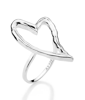 SILVER 925 MEANT 2B SKINNY RING