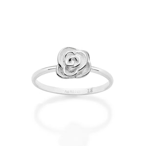 SILVER 925 BLOOM AT DAWN SKINNY RING