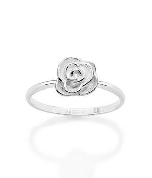SILVER 925 BLOOM AT DAWN SKINNY RING
