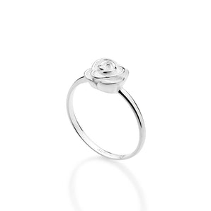 SILVER 925 BLOOM AT DAWN SKINNY RING