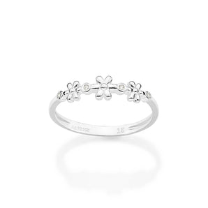 SILVER 925 GARDEN SKINNY RING