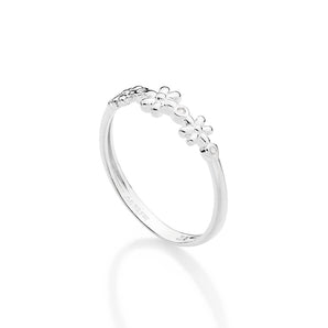 SILVER 925 GARDEN SKINNY RING