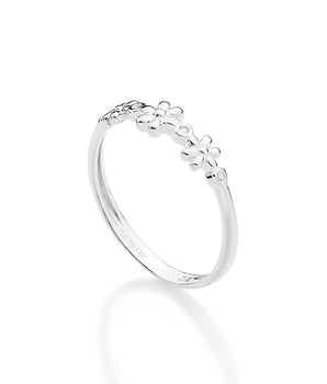 SILVER 925 GARDEN SKINNY RING