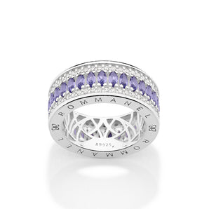 SILVER 925 GEOMETRY OF LIGHT RING