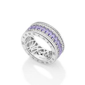 SILVER 925 GEOMETRY OF LIGHT RING