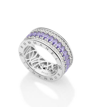SILVER 925 GEOMETRY OF LIGHT RING
