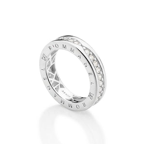 SILVER 925 ESSENTIAL STUDDED RING