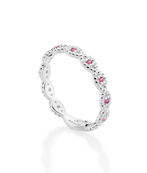 SILVER 925 ETERNAL INFINITY RING