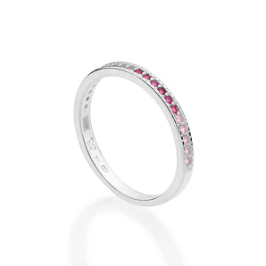 SILVER 925 GIRLY VIBES SKINNY RING