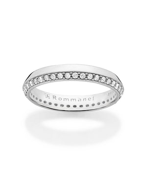 SILVER 925 ETERNAL PROMISE WEDDING BAND